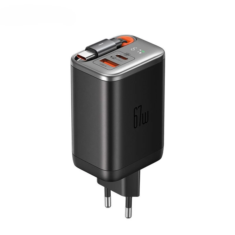 شارژر دیواری 2 پورت 67 وات مکدودو مدل FreeGo CH-410